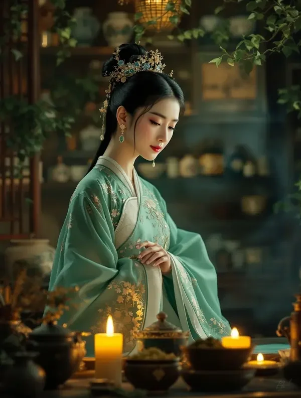短剧《重生之堂前锦》海报 - 穿越重生题材 - 一朝重回及笄那年，她要改名门第一